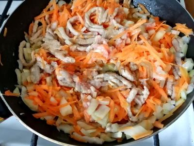 Bolonijos mėsos padažas Žingsnis 1