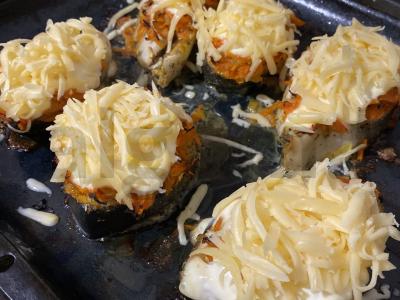 Gorbušo upėtakis po daržovių ir grietinės Žingsnis 10