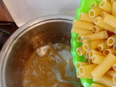 Tortiglioni su tunu Žingsnis 1