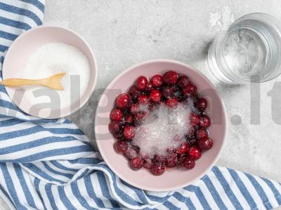 Spanguolių brendis Žingsnis 1