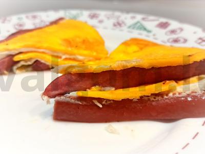 Omletas su dešra "Kabrioletas" arba "Propeleris" pagrindine nuotrauka