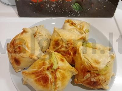 Sluoksniuoti paplotėliai su bulvėmis ir sūriu Žingsnis 7