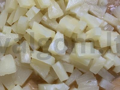 Vištienos ir ananasų salotos greitam maistui Žingsnis 2