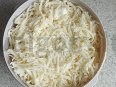 Chačapuri su mocarela Žingsnis 2