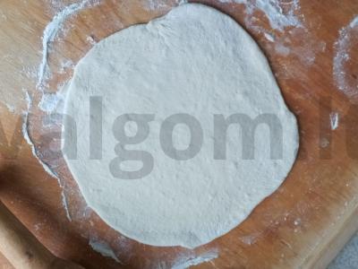 Chačapuri su mocarela Žingsnis 4