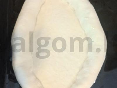 Chačapuri su mocarela Žingsnis 7