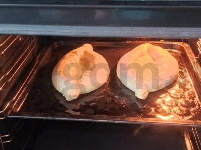 Chačapuri su mocarela Žingsnis 9