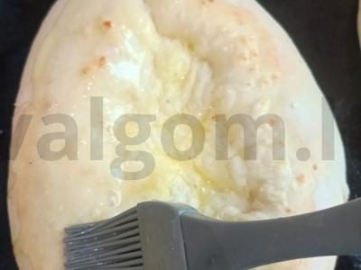 Chačapuri su mocarela Žingsnis 10