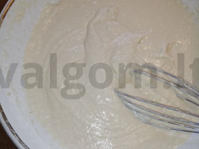 Ricotta sūreliai su alyvuogių aliejumi Žingsnis 2