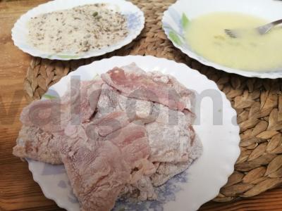 Vištiena a la parmigiano. Žingsnis 2