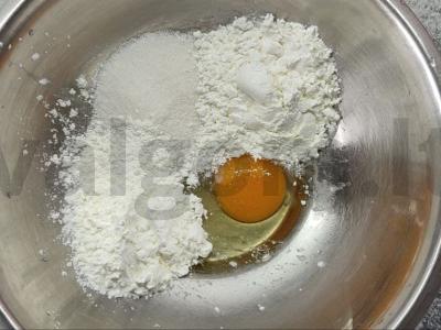 Desertas "Keptas pienas". Žingsnis 2