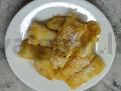 Desertas "Keptas pienas". pagrindine nuotrauka