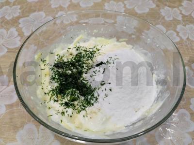 Sūrio ir išrūgų bandelė Žingsnis 3