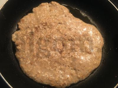 Avižinių dribsnių blynas su rūkyta paprika Žingsnis 4