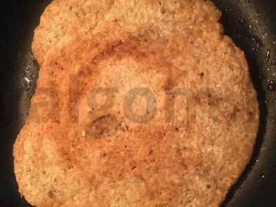 Avižinių dribsnių blynas su rūkyta paprika Žingsnis 5