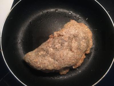 Avižinių dribsnių blynas su rūkyta paprika Žingsnis 8