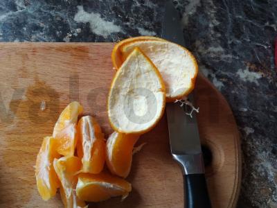 Raudonųjų serbentų kompotas su mėtomis Žingsnis 3