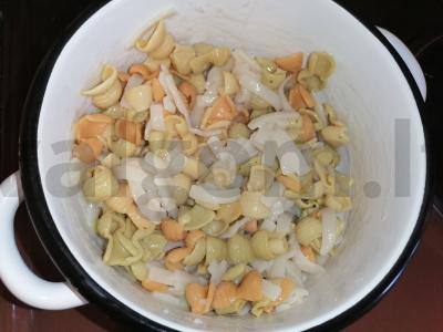 Makaronų keksiukai Žingsnis 6