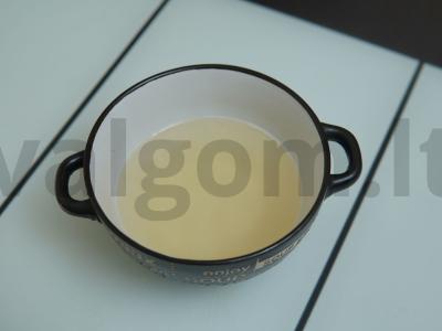 Varškės sūrio pyragas be kepimo Žingsnis 7