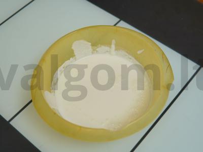 Varškės sūrio pyragas be kepimo Žingsnis 8