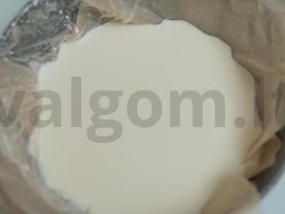 Varškės sūrio pyragas be kepimo Žingsnis 9