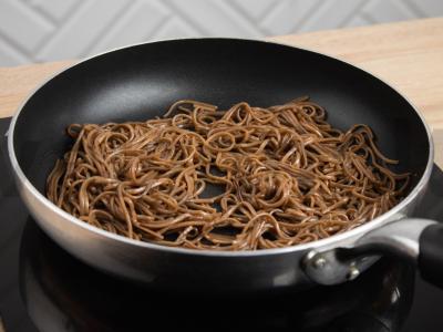 Soba grietinės padaže su česnakais Žingsnis 2