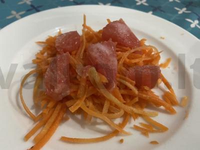 Salotos su morkomis ir greipfrutais Žingsnis 6