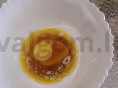 Skanūs medaus sausainiai Žingsnis 2