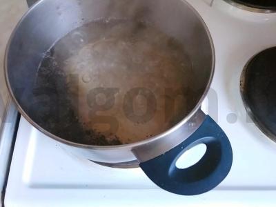 Kalmukų sūdyta arbata su sviestu Žingsnis 2