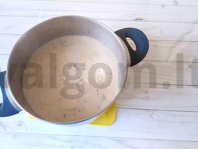 Kalmukų sūdyta arbata su sviestu Žingsnis 3
