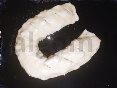 Obuolių štrudelis Žingsnis 5