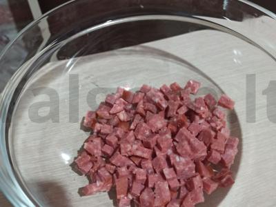 Salotos "Skonio triumfas" Žingsnis 1