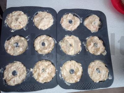 Varškės ir obuolių bandelės iš kvietinių miltų Žingsnis 7