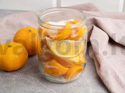 Sūdyti mandarinai Žingsnis 2