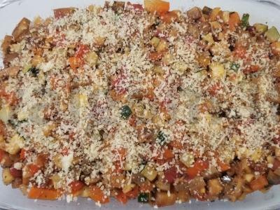 Sultinga vištienos filė su daržovių Ratatouille padažu Žingsnis 3
