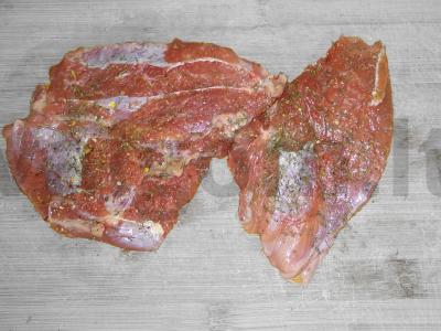 Salotos "Mano sportininkui" su kalakutiena ir raudonosiomis pupelėmis Žingsnis 2