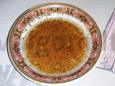 Salotos "Mano sportininkui" su kalakutiena ir raudonosiomis pupelėmis Žingsnis 7