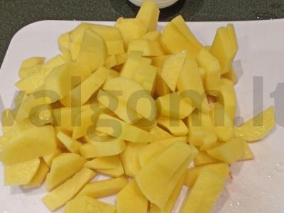 Lengva sriuba su mėsos kukuliais Žingsnis 6