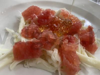 Salotos su čederio sūriu ir greipfrutais Žingsnis 4
