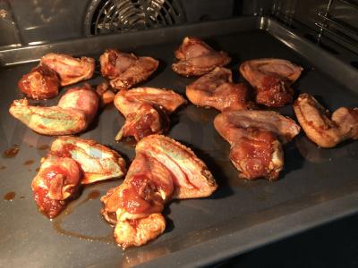 Vištienos sparneliai orkaitėje Žingsnis 3