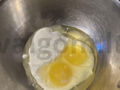 Serbentų kreminis pyragas Žingsnis 6