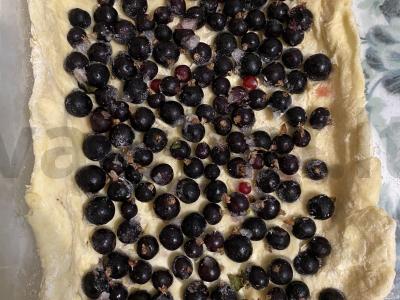 Serbentų kreminis pyragas Žingsnis 8