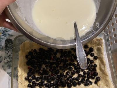 Serbentų kreminis pyragas Žingsnis 9