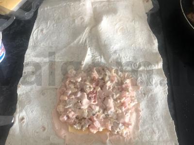 Švelni šavarma su varške Žingsnis 5