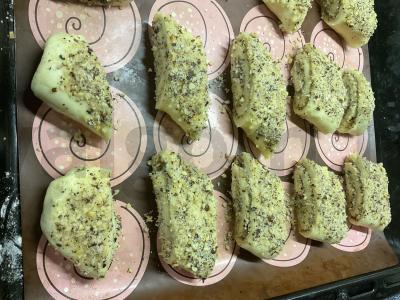 Sausainiai su riešutais Žingsnis 5