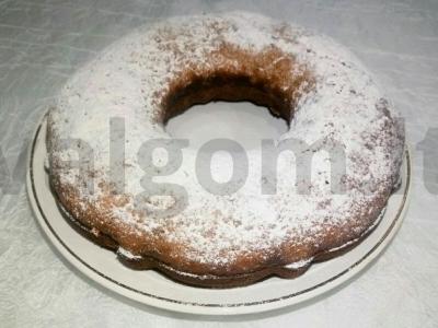 Riešutų pyragas su kefyru pagrindine nuotrauka