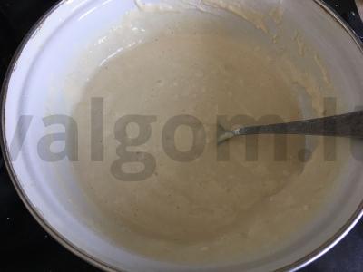 Ricotta blyneliai Žingsnis 4