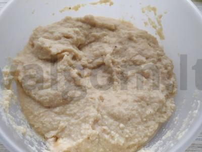 Obuolių keksiukai Žingsnis 3