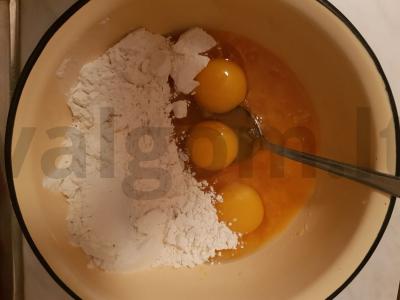 Saulės blynai Žingsnis 2