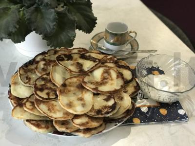 "Šeimai draugiški" varškės blyneliai pagrindine nuotrauka
